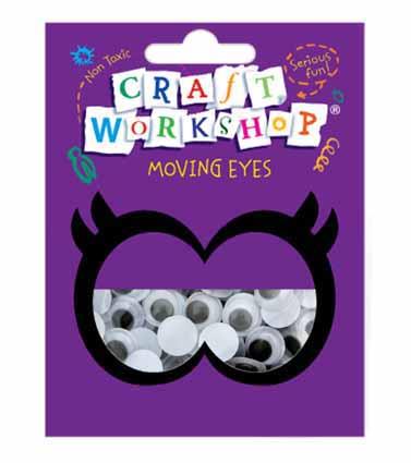 Craft Moving Eyes 100pc x 12mm image 0