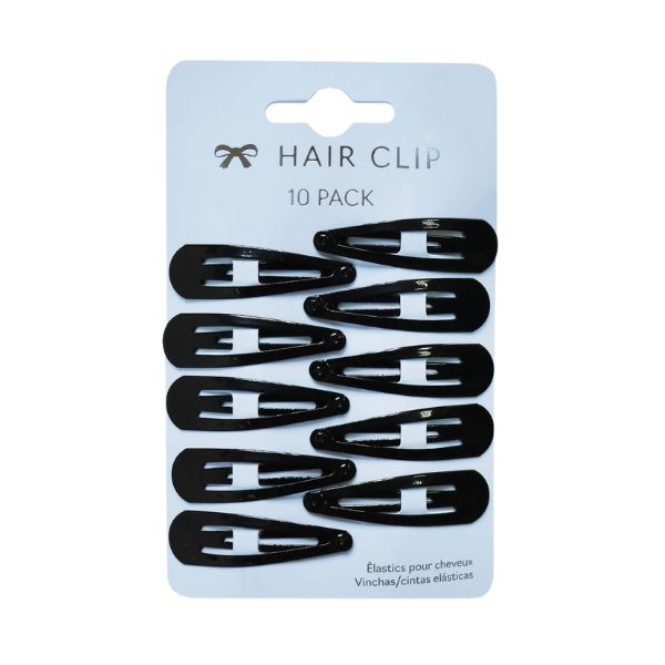 Hair Clip 10pk 2Asst image 0
