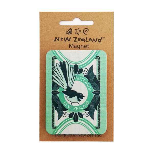 Magnet NZ Fantail 55x75mm image 0