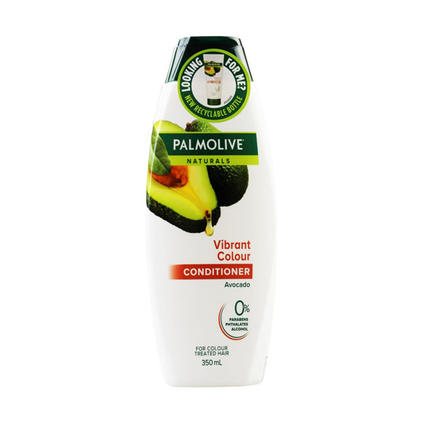 PALMOLIVE 350mL NATURALS CONDITIONER VIBRANT COLOUR AVOCADO image 0