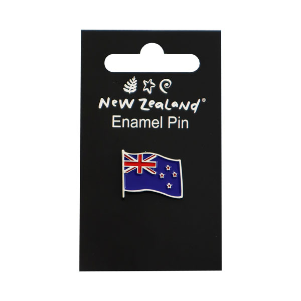 Enamel Pin Badge NZ Flag image 0