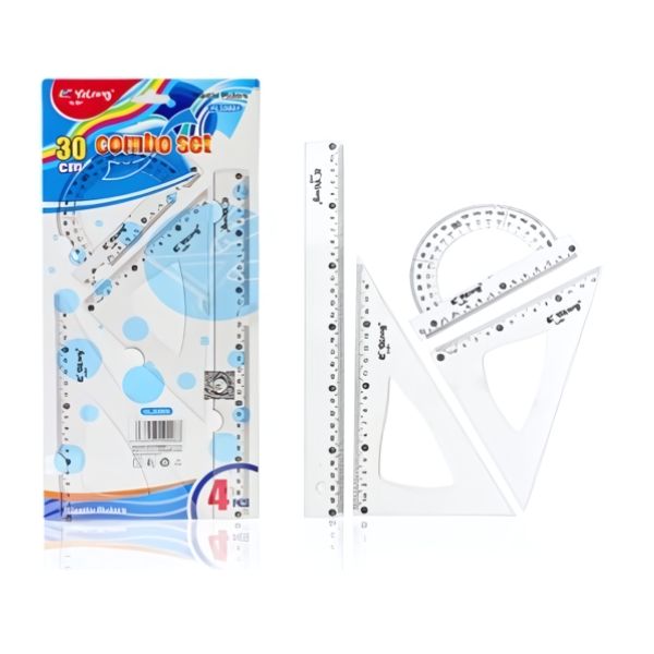 30cm Ruler Set 4pc image 0