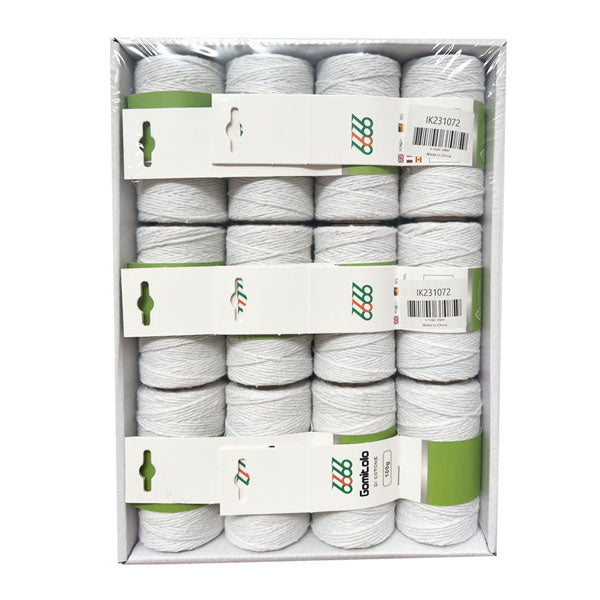 Cotton String 100g - White image 0