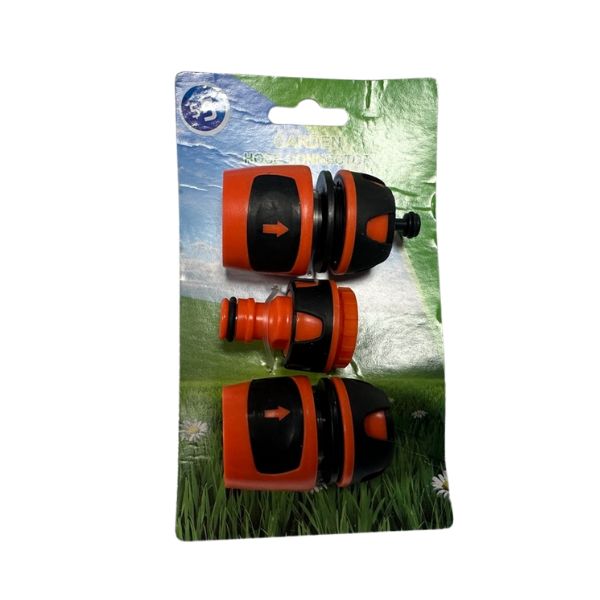 3PC Plastic Hose Connector Set image 0
