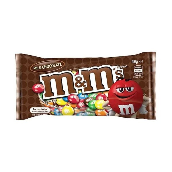 M & M Milk Chocolate 49g image 0