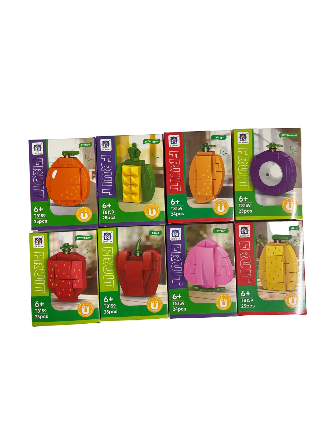 Fruit Explosion Magnetic Mini Building Blocks Toy