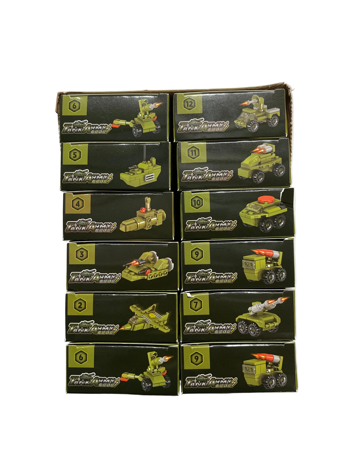 Invincible Tank Mini Building Blocks Toy