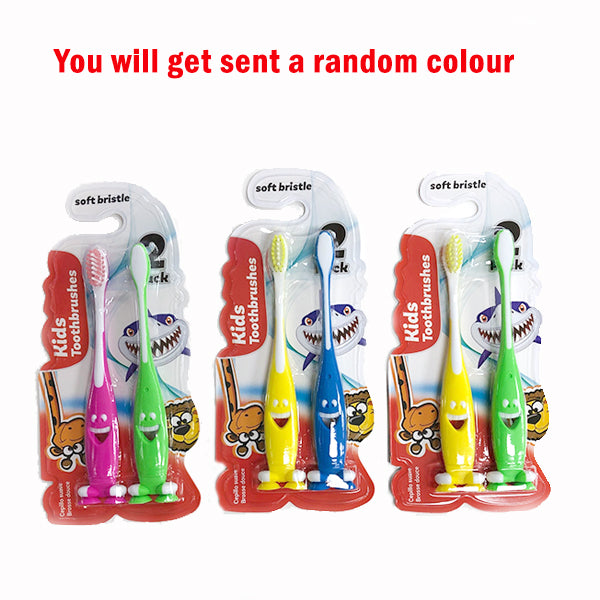 KIDS TOOTHBRUSH CHARACTER 2PK image 0
