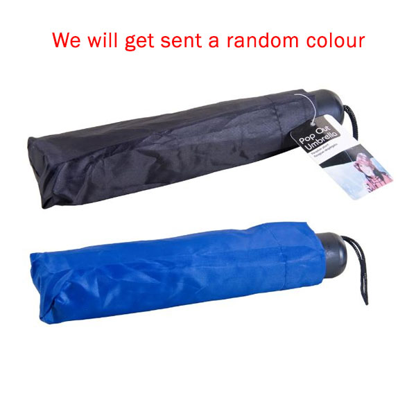 UMBRELLA FOLDABLE POP-OUT image 0