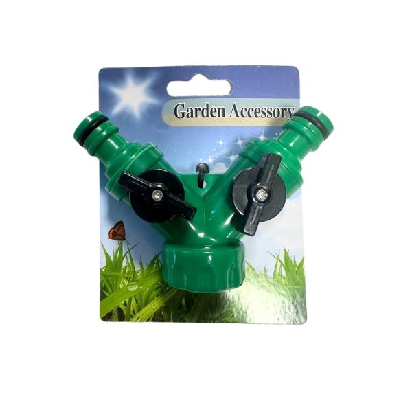2 Way Hose Tap Adapter image 0