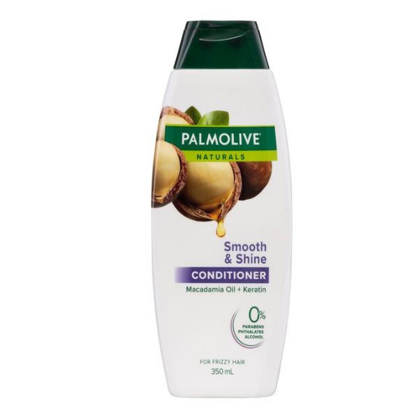 PALMOLIVE 350mL CONDITIONER SMOOTH & SHINE MACADAMIA OIL + KERATIN image 0