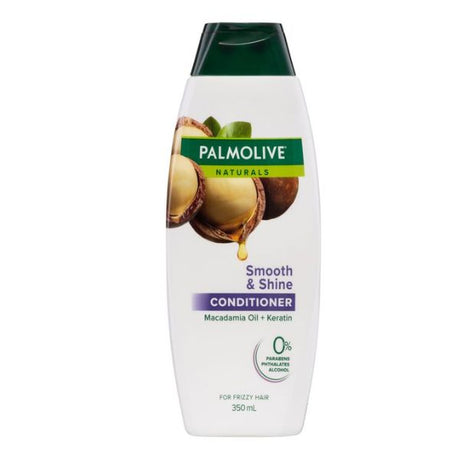 PALMOLIVE 350mL CONDITIONER SMOOTH & SHINE MACADAMIA OIL + KERATIN image 0