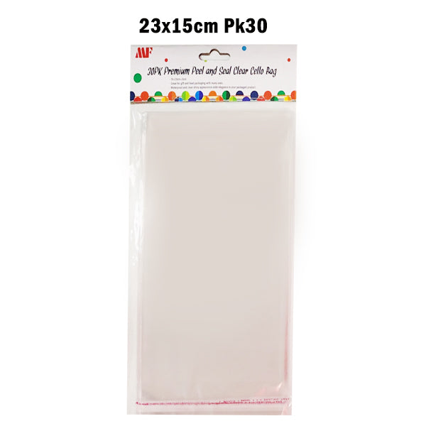 Clear CelloBags 23x15cm Pk30 image 0