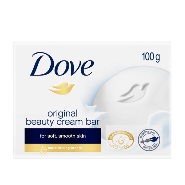 DOVE 100g BEAUTY CREAM SOAP BAR MOISTURISING image 0