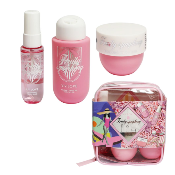 3pc Gift Set Fruity Symphony Mist Cream Shower Gel image 1