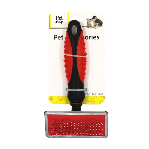 Pet Brush with Metal Pins image 0
