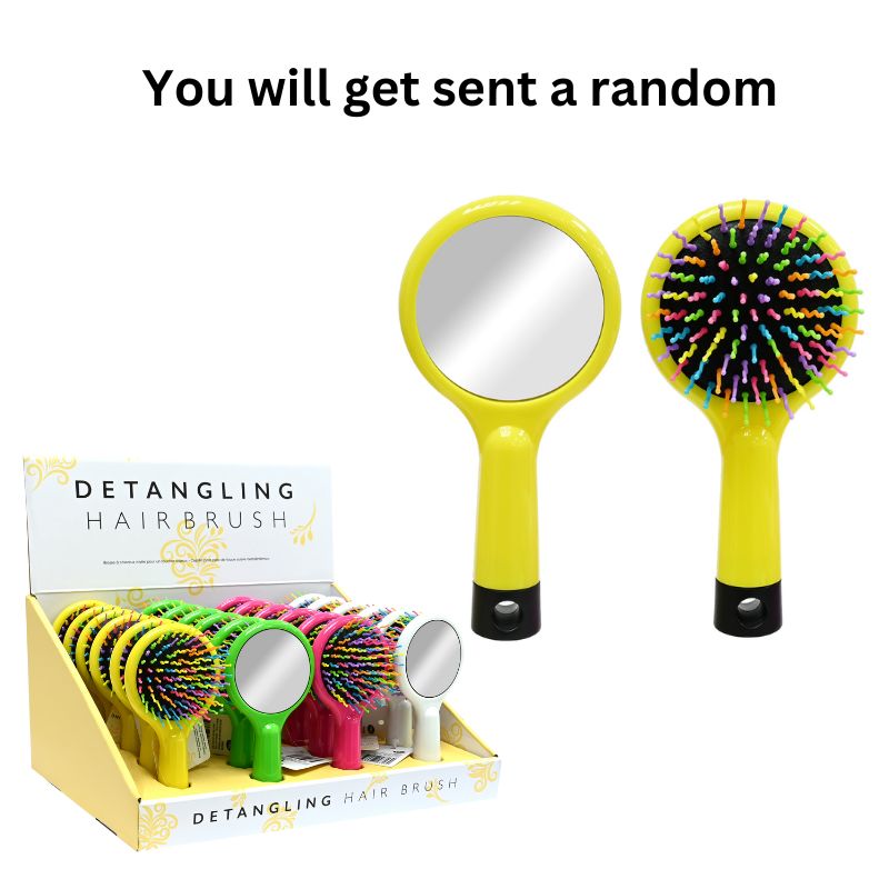 Brush Detangling W/Mirror