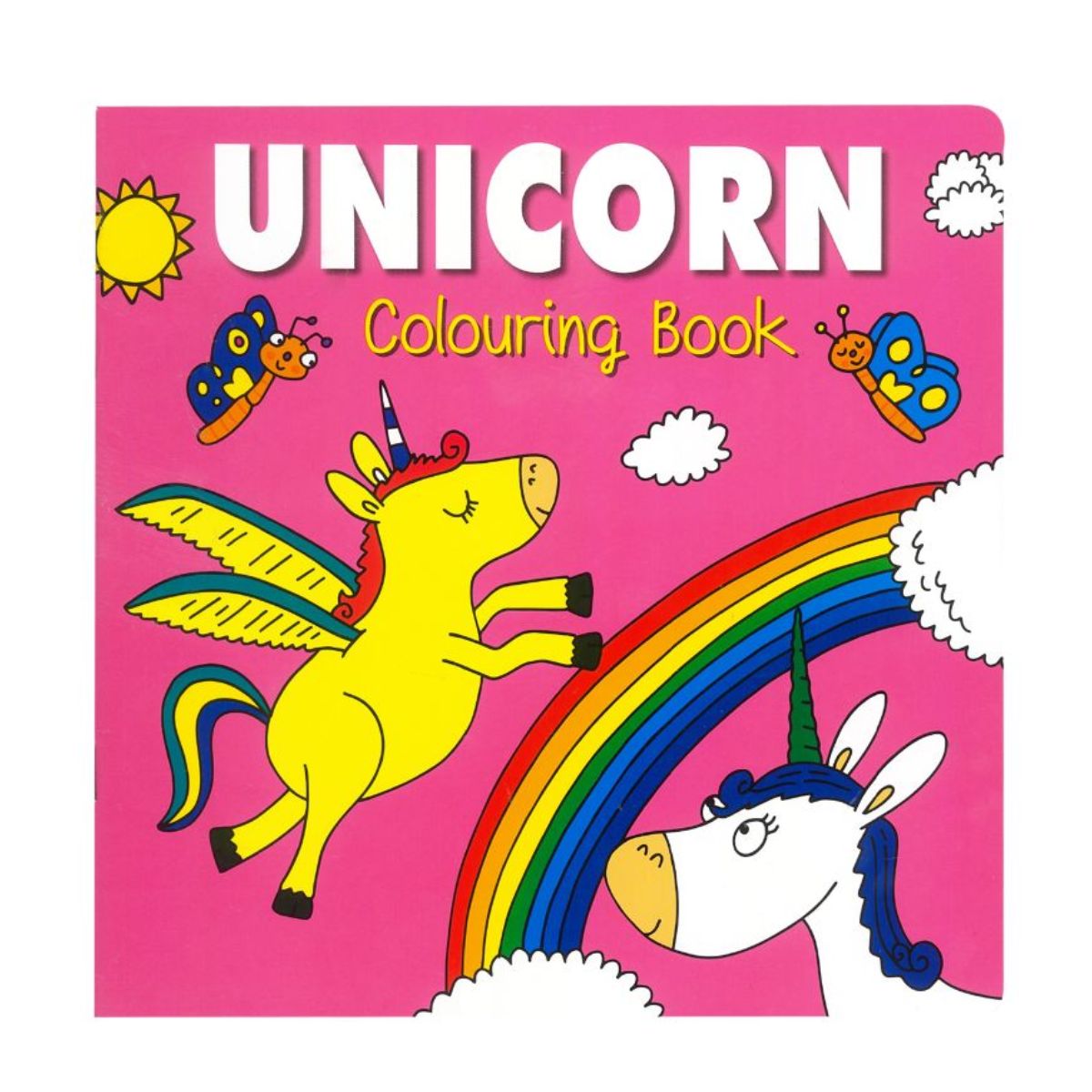 Unicorn Colouring Book 32 Pages 21x21cm
