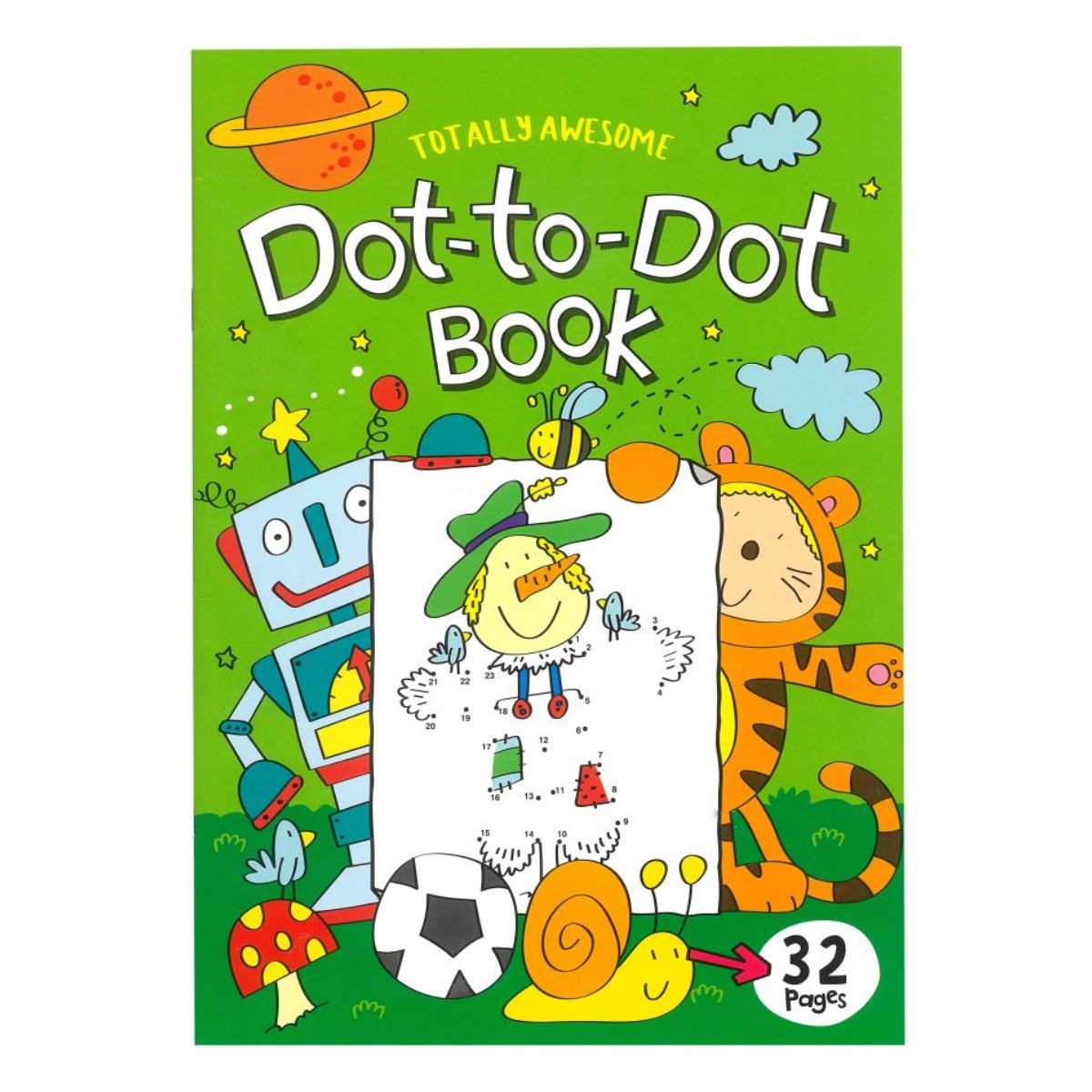 Dot-to-Dot Kids Activity Book 32 Pages 210x295mm