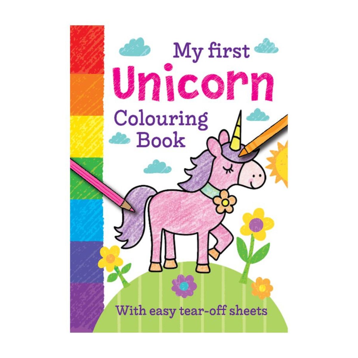 First Colouring Unicorns 64pg