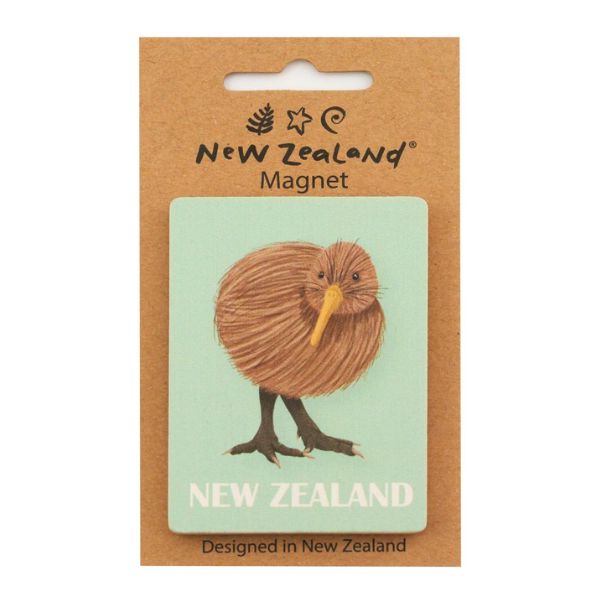 Magnet NZ Cute Kiwi 55x75mm