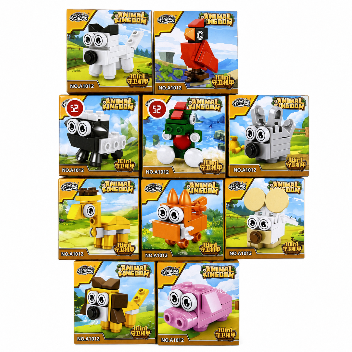 Animals Kingdom Mini Building Blocks Toy