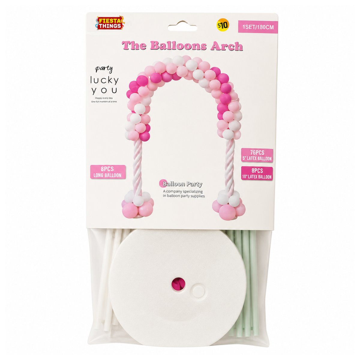 Balloon Arch Kit Stand – Backdrop Frame 180cm