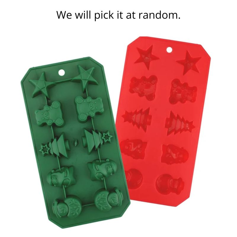 CHOCOLATE & ICE MOULDS (2PK)