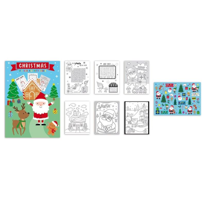 FSC MIX XMAS STICKER ACTVTY BK