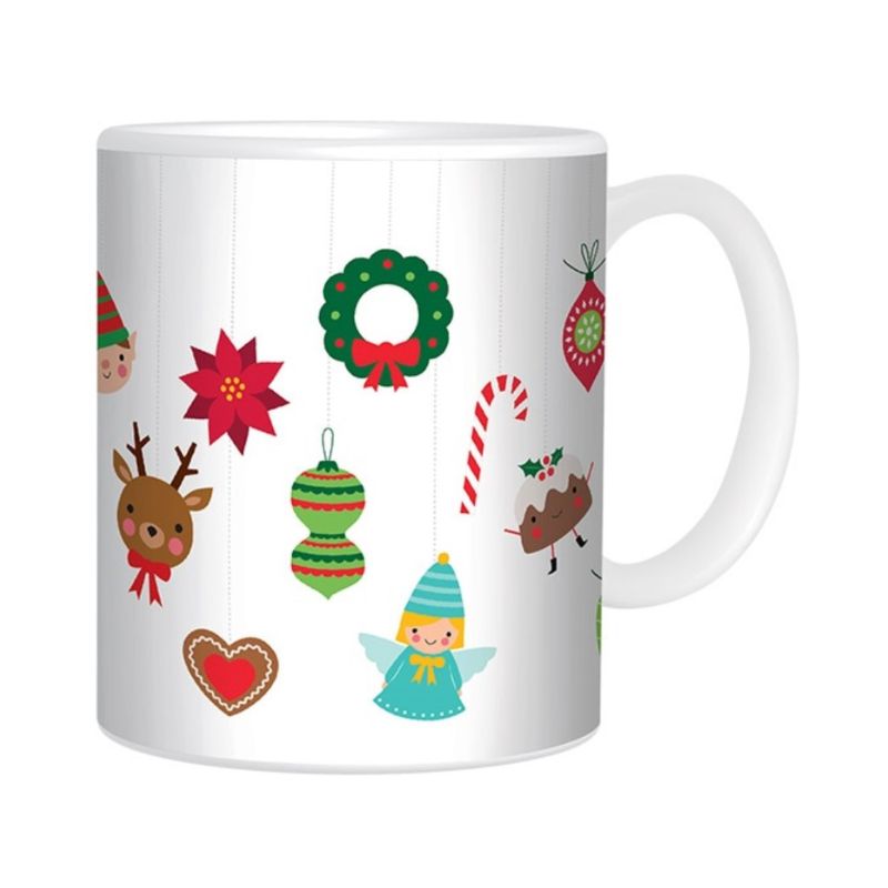XMAS MUG BOXED ICONS