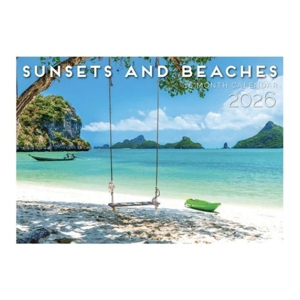 CALENDAR RECTANGLE SUNSET BEACH FSC MIX 2026