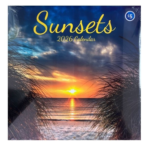 CALENDAR SQUARE SUNSETS FSC MIX 2026