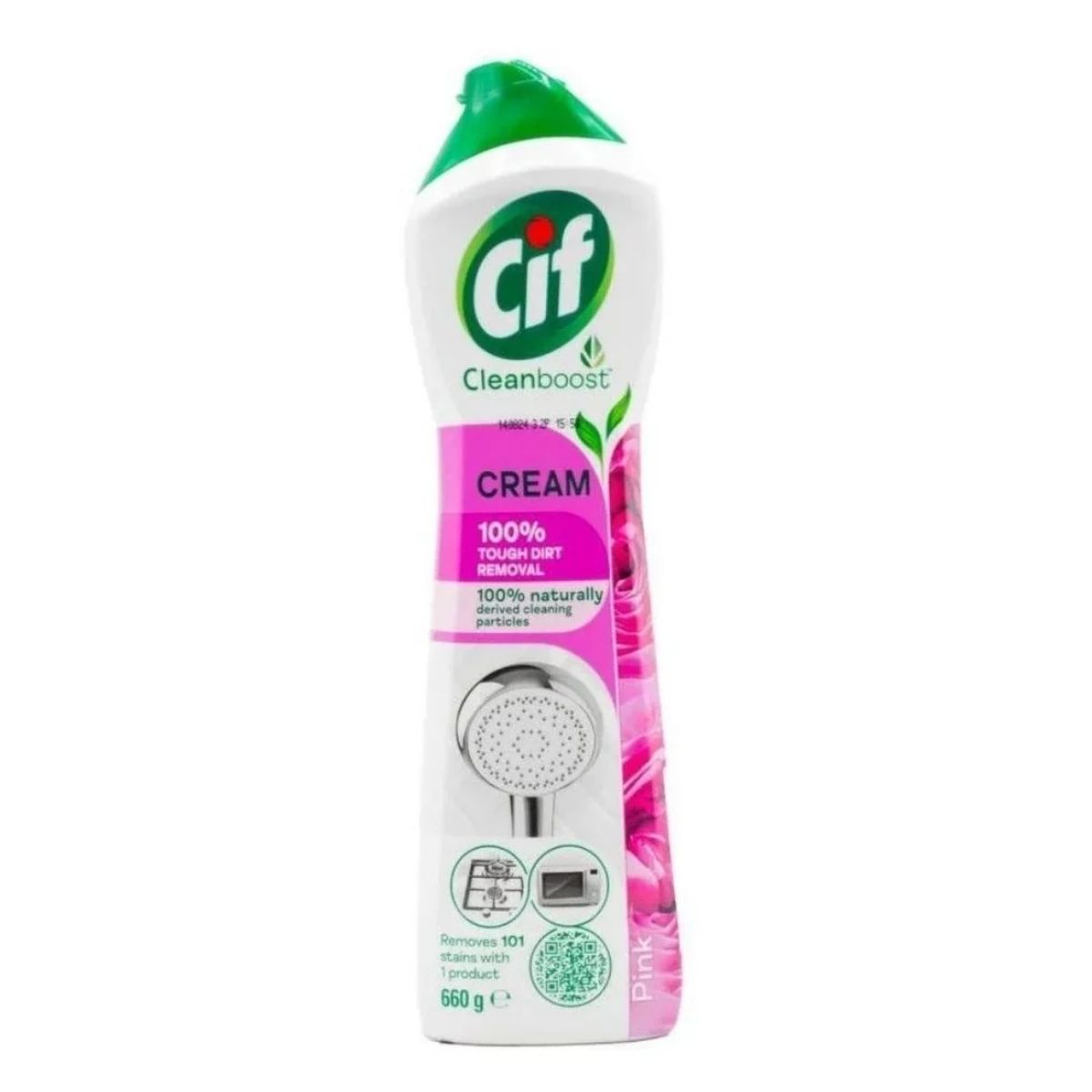 CIF 660g CLEAN BOOST CREAM PINK