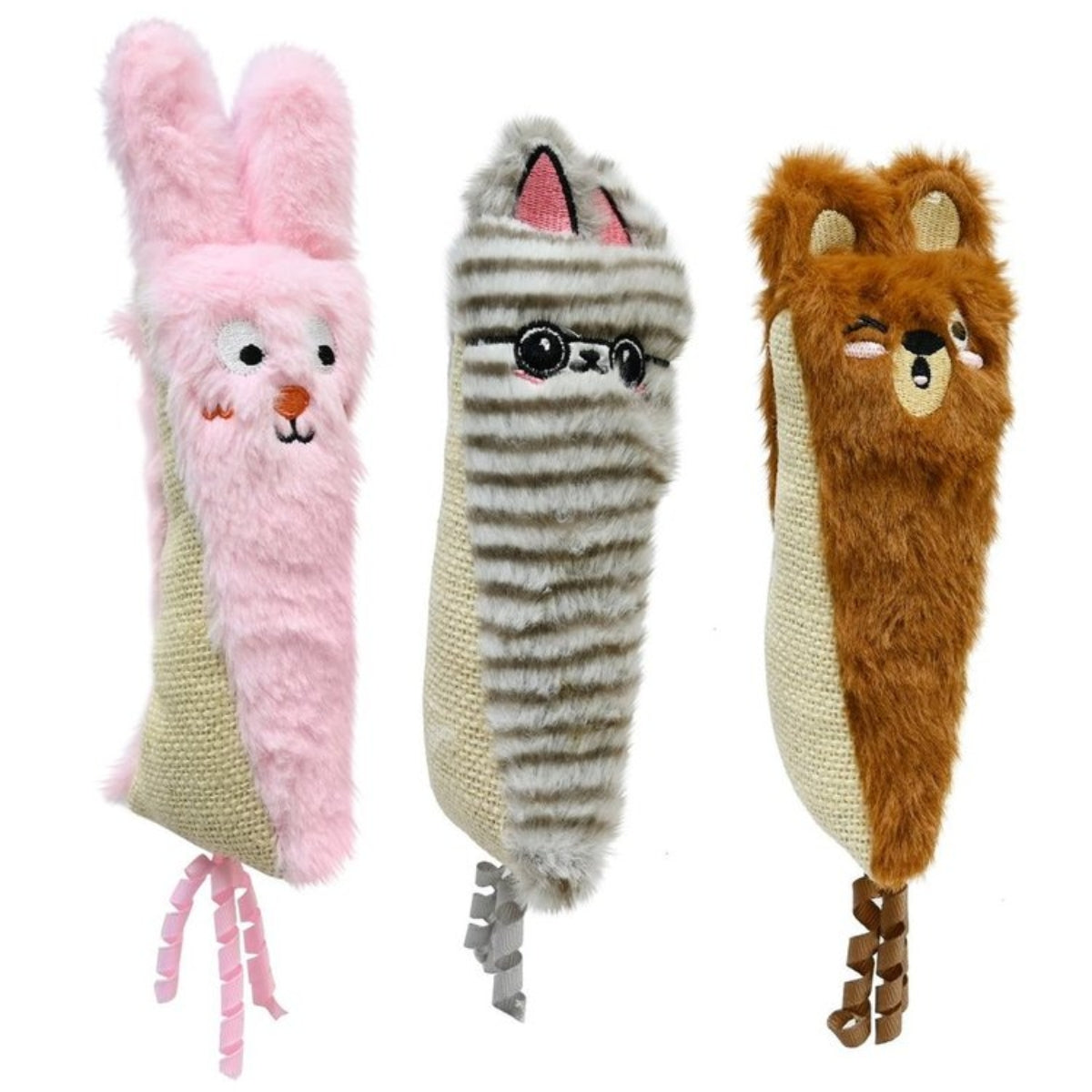 Cat Crinkle Toy Animal Design