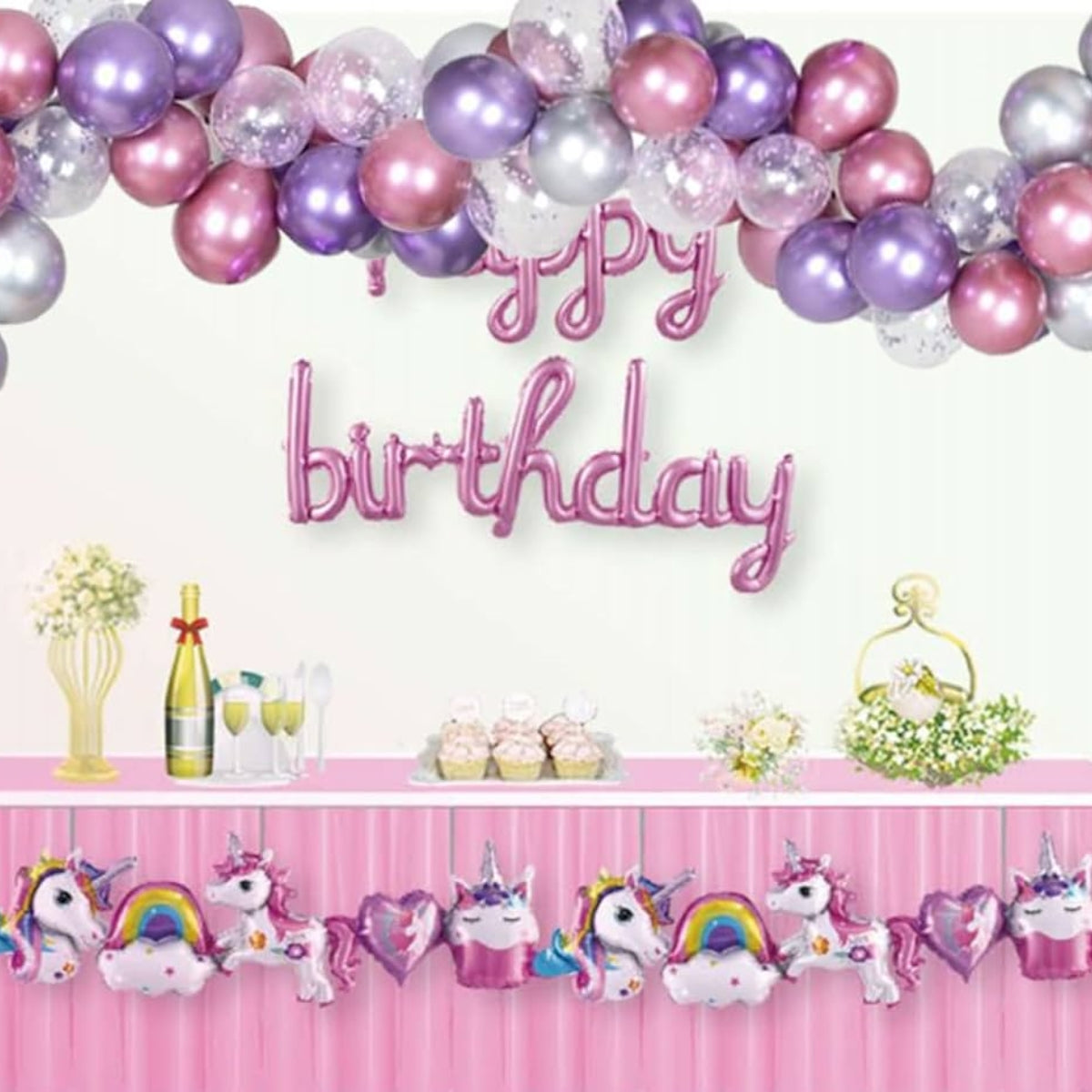 Chrome Purple Balloons 8 Pack
