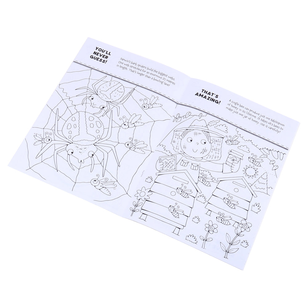 Colouring Book Facts A4 – Assorted Covers