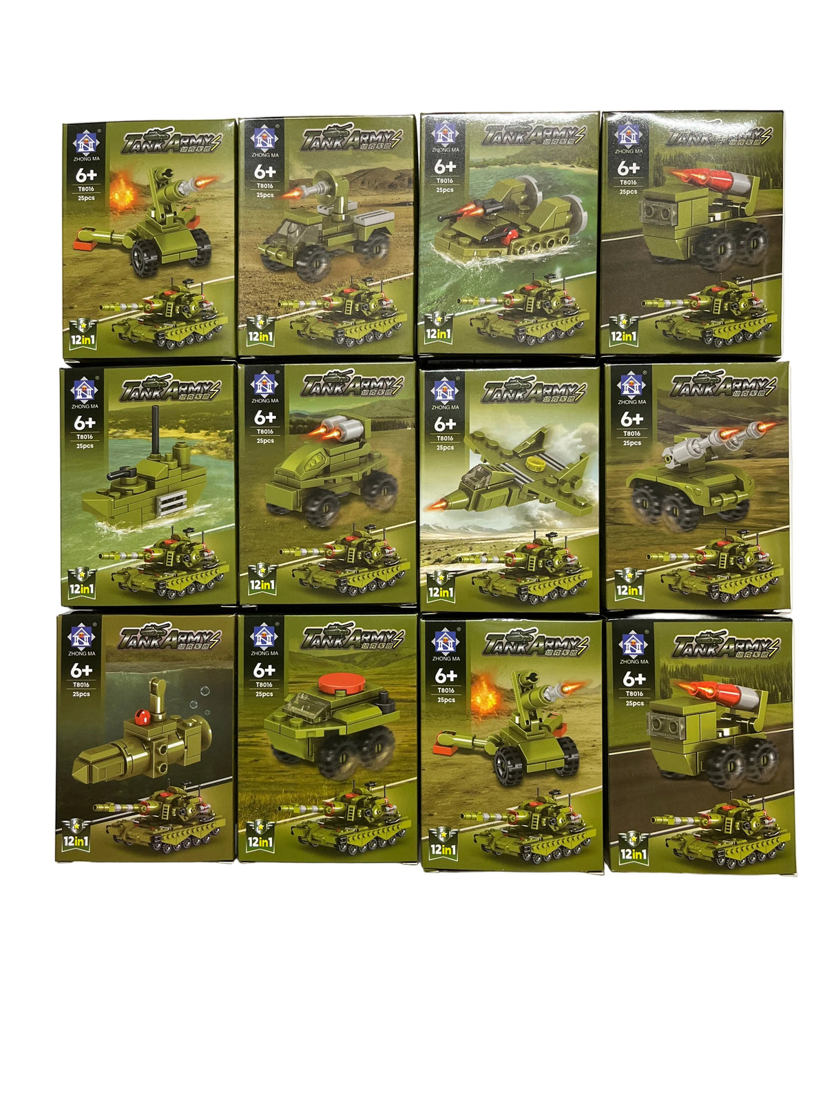Invincible Tank Mini Building Blocks Toy
