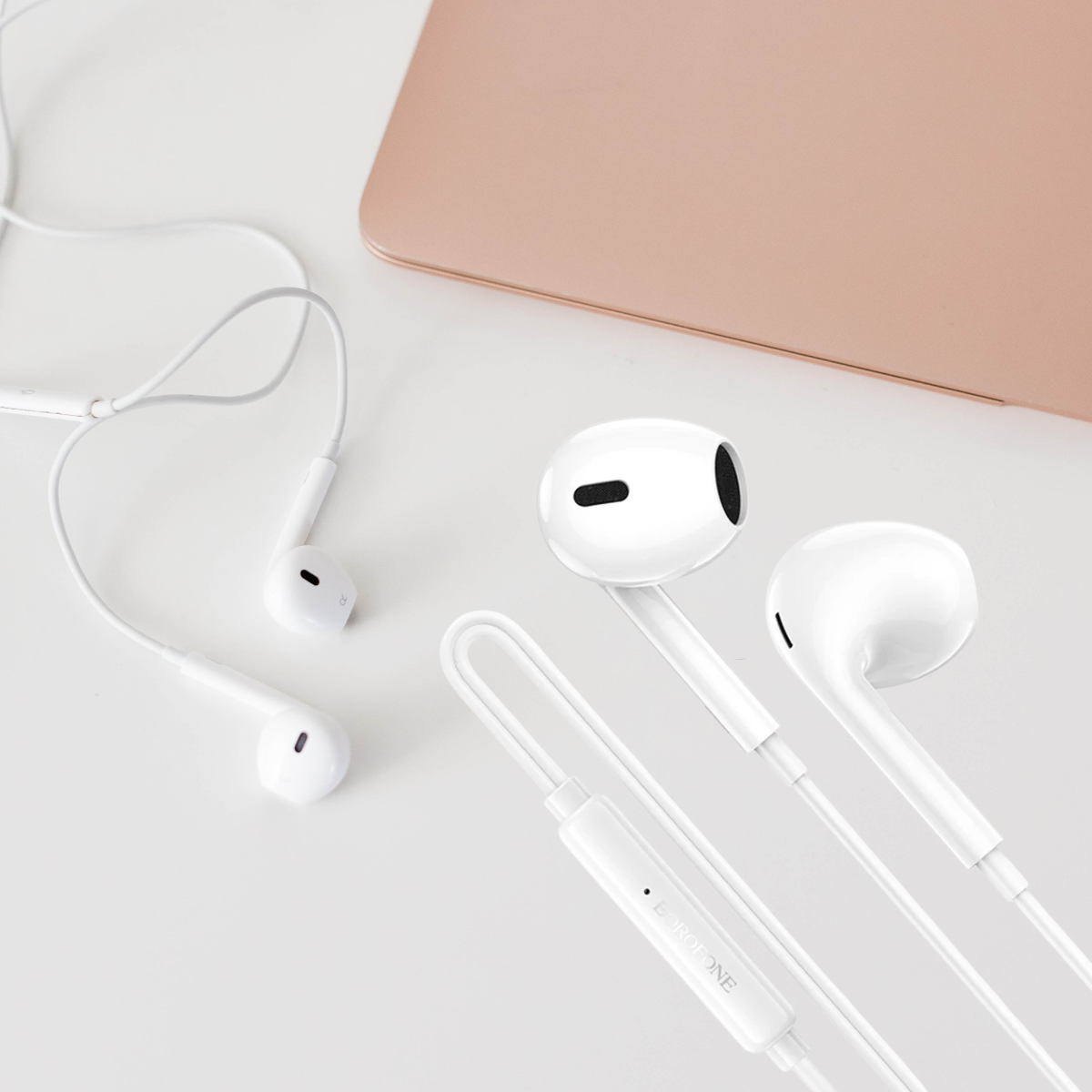 BM100MAX universal digital Type-C earphones with microphone