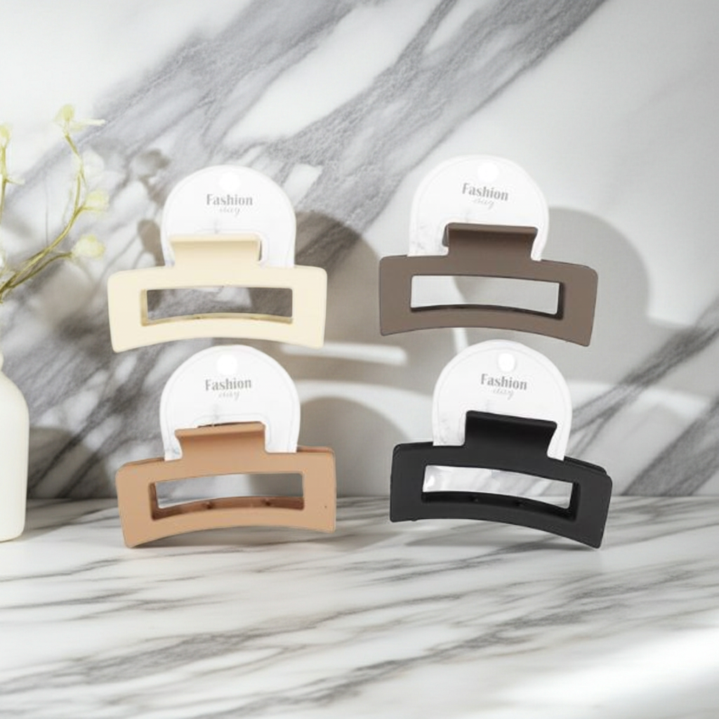 Hair Clip 1pc - Dark Matt