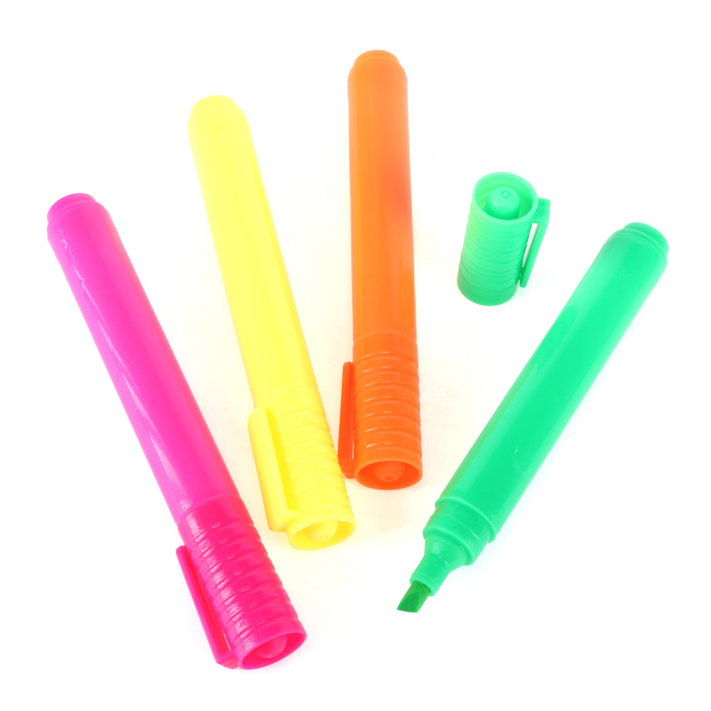 Highlighter Pens 4pk – Assorted Colours