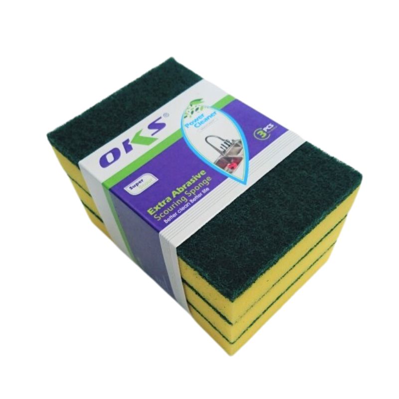 Sponge Scourers 3pc