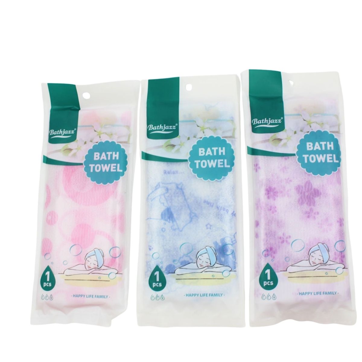 Exfoliating Shower Cloth - Design