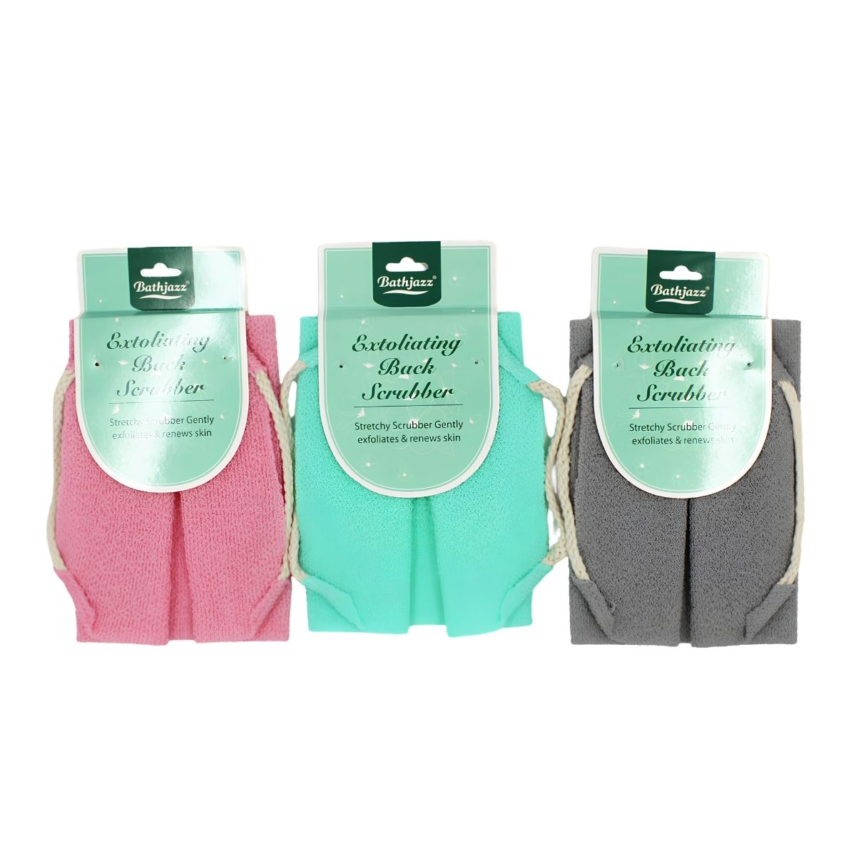 Exfoliating Back Scrubber with Handle