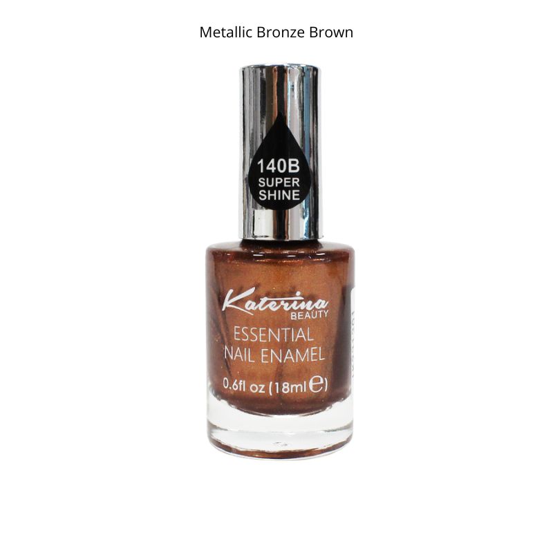 Katerina Nail Polish - Metallic Bronze Brown