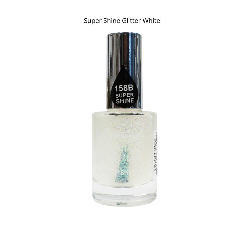 Katerina Nail Polish - Super Shine Glitter White