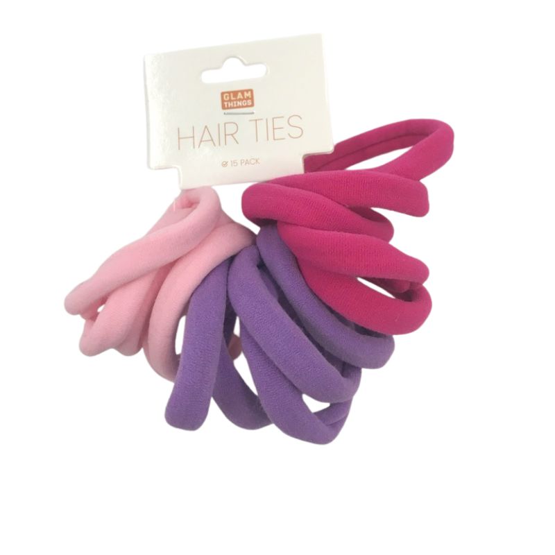Hair Ties 6.5cm 15pc