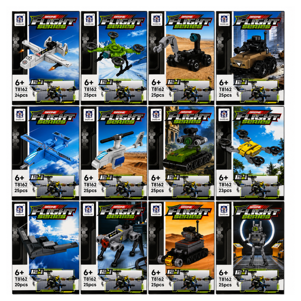 Technology Drone Mini Building Blocks Toy