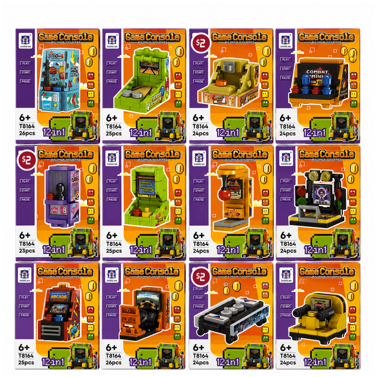 Game Time Mini Building Blocks Toy