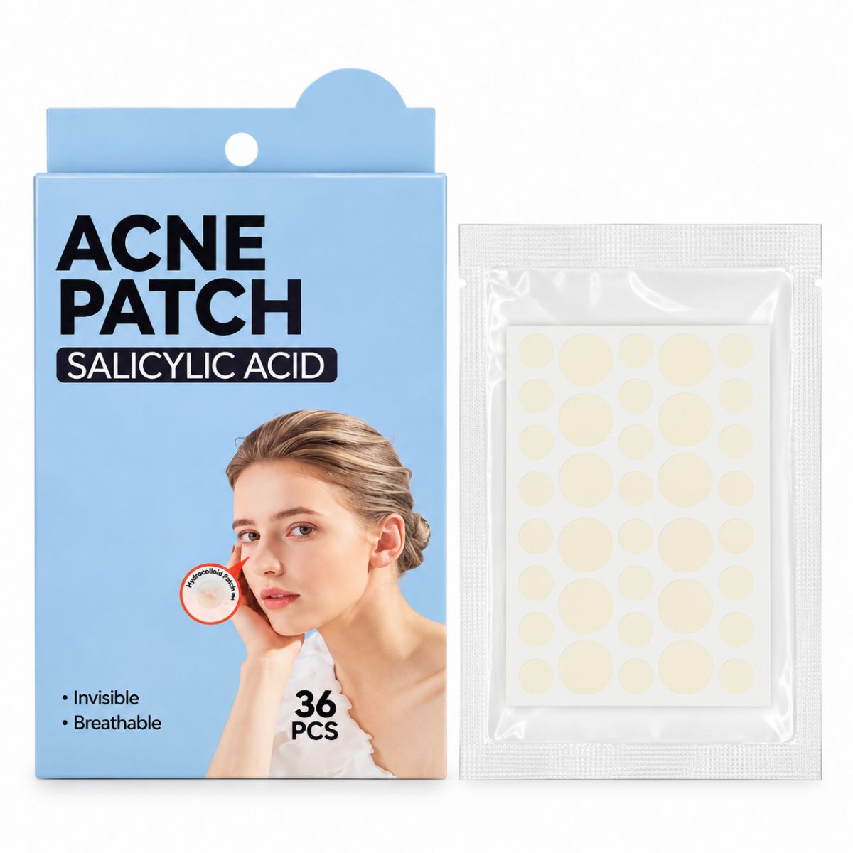 Acne Patch 36 Pieces – Salicylic Acid