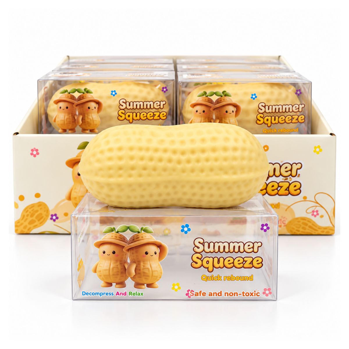 Crunch Peanut Squishy Toy
